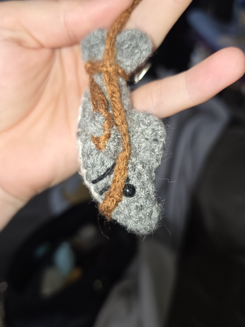 Handmade JAWS Keychain